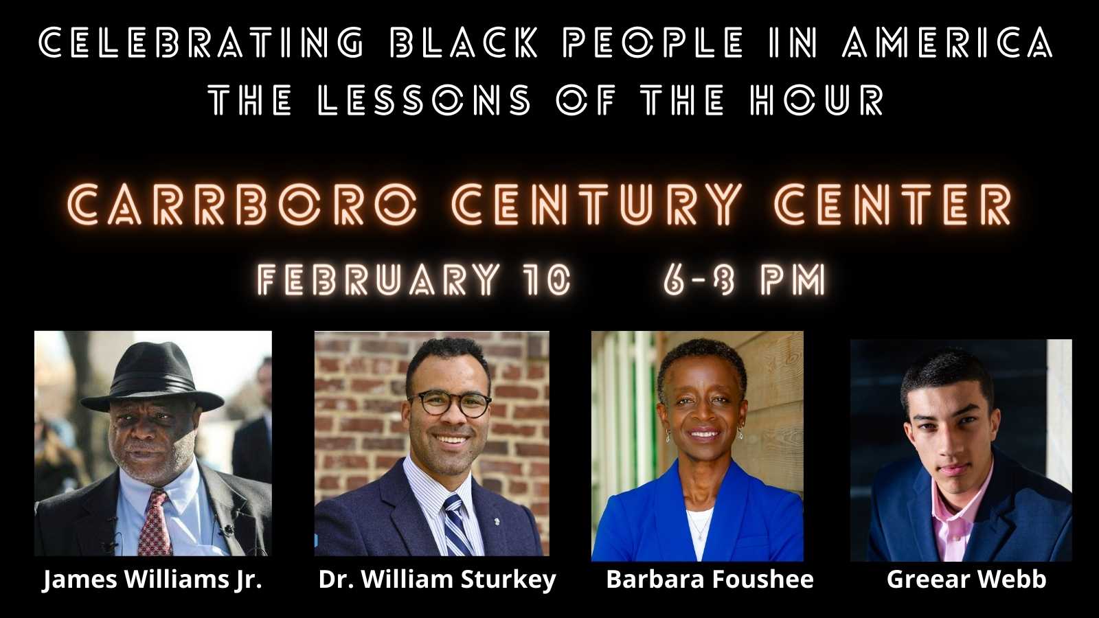 The Lessons of the Hour Panelists